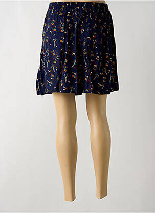 Jupe courte poches bleu GRACE & MILA femme
