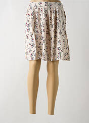 Jupe courte beige GRACE & MILA pour femme seconde vue