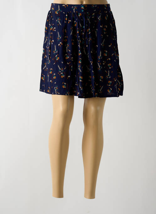 Jupe courte bleu GRACE & MILA pour femme