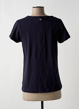 T-shirt coupe cintrée manches courtes bleu LE TEMPS DES CERISES fille