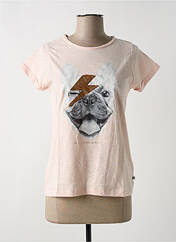 T-shirt rose LE TEMPS DES CERISES pour fille seconde vue