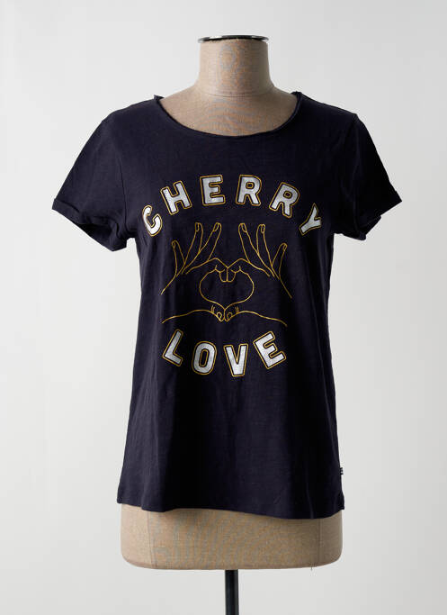 T-shirt bleu LE TEMPS DES CERISES pour fille