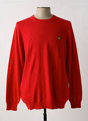 Pull rouge LYLE & SCOTT pour homme seconde vue