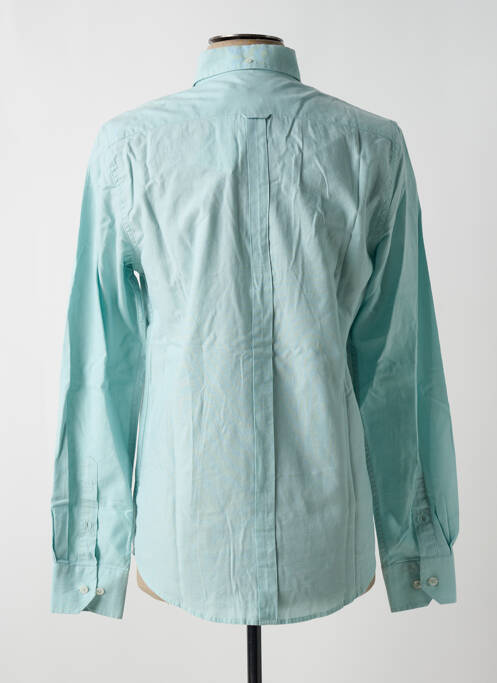 Chemise manches longues bleu BEN SHERMAN pour homme