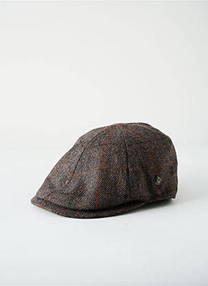 Casquette imprimé géométrique marron CITY SPORT homme