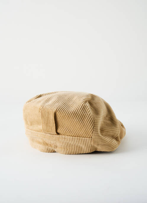 Casquette beige CHAPELLERIE BRUN pour homme