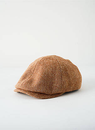 Casquette imprimé géométrique marron DERBY SPORT homme