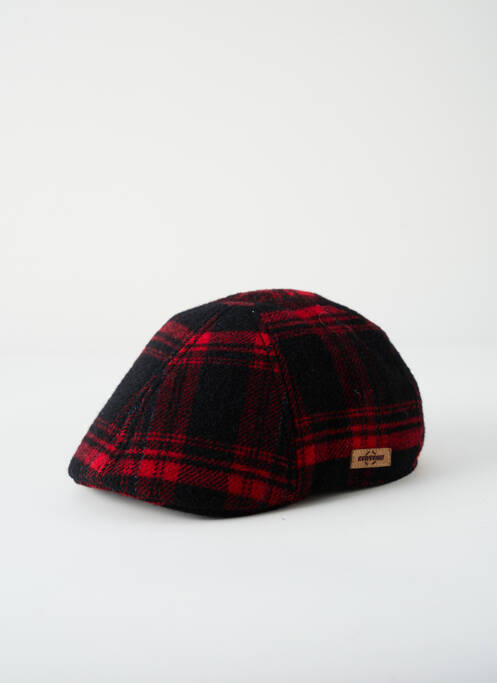 Casquette imprimé carreaux rouge STETSON homme