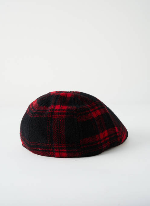 Casquette imprimé carreaux rouge STETSON homme