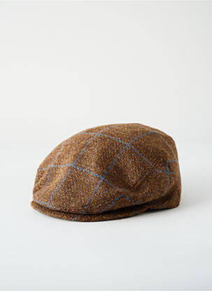 Casquette imprimé carreaux marron ONCE homme