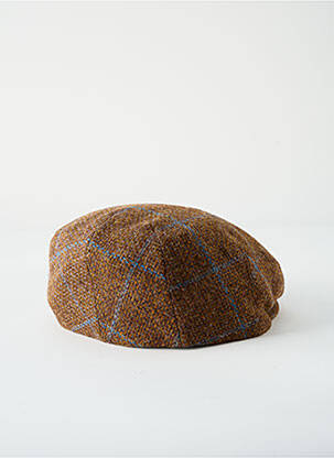 Casquette imprimé carreaux marron ONCE homme