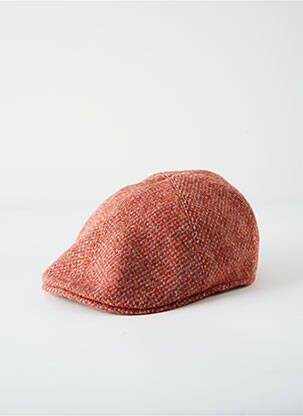 Casquette imprimé carreaux orange ONCE homme