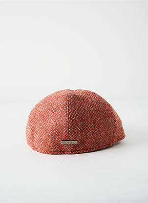 Casquette imprimé carreaux orange ONCE homme