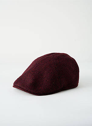 Casquette imprimé carreaux violet ONCE homme