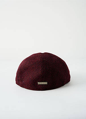 Casquette imprimé carreaux violet ONCE homme