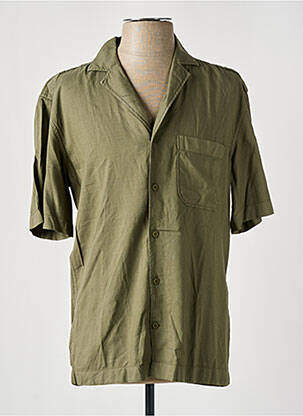Chemise manches courtes poches vert STRELLSON homme