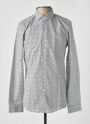Chemise manches longues manches longues vert STRELLSON homme