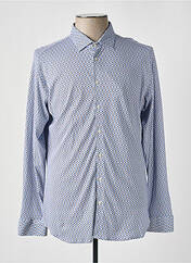 Chemise manches longues bleu DESOTO pour homme seconde vue