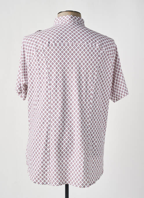 Chemise manches courtes blanc DESOTO pour homme