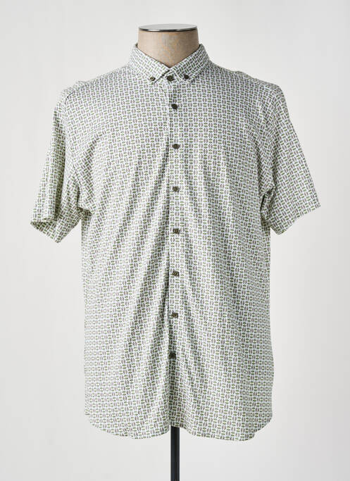 Chemise manches courtes vert DESOTO pour homme