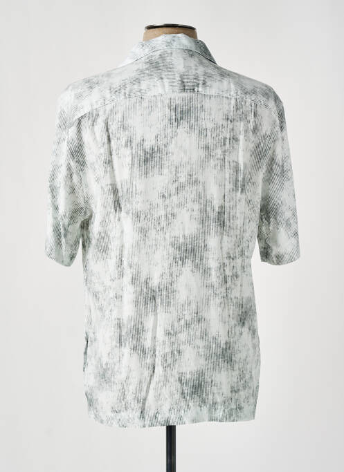 Chemise manches courtes vert STRELLSON pour homme