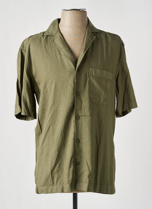 Chemise manches courtes vert STRELLSON pour homme