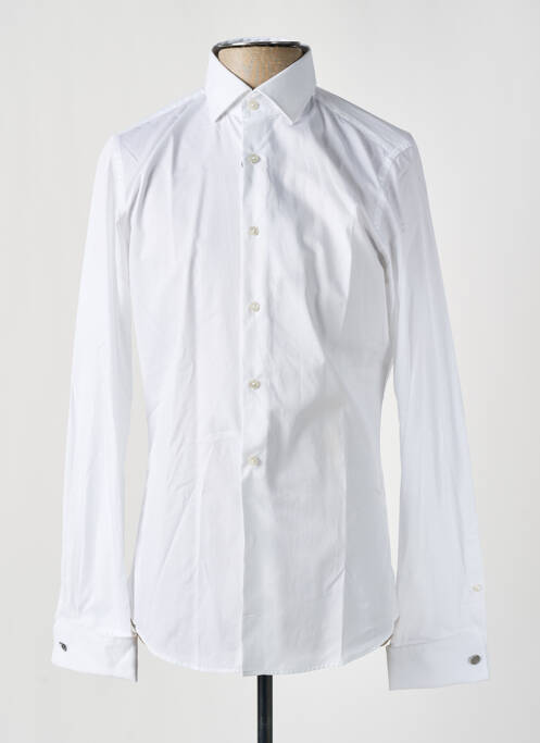 Chemise manches longues blanc STRELLSON pour homme