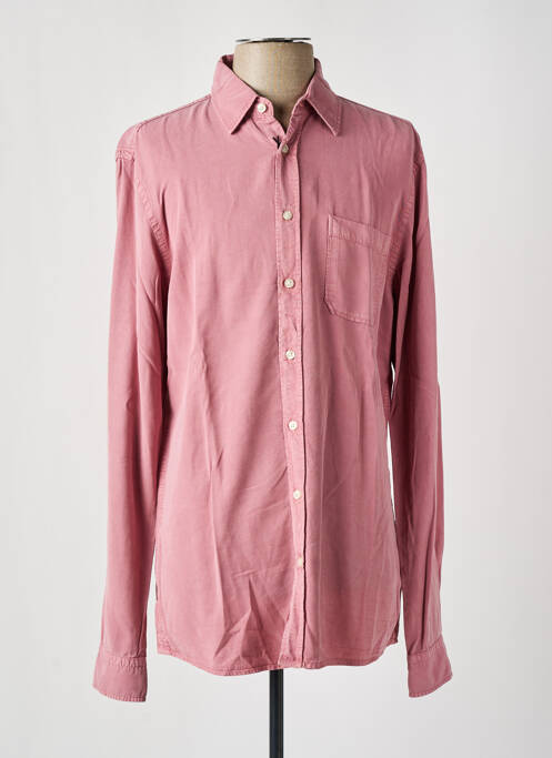 Chemise manches longues rose STRELLSON pour homme