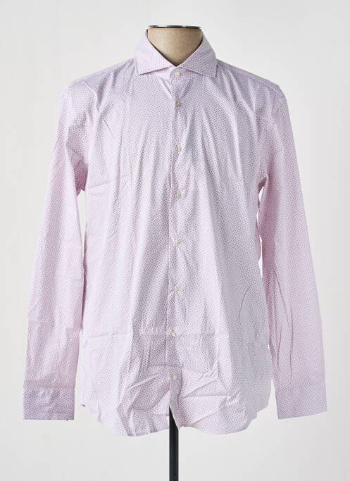 Chemise manches longues rose STRELLSON pour homme