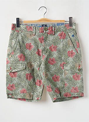 Bermuda coupe droite taille normale vert N.Z.A NEW ZEALAND homme
