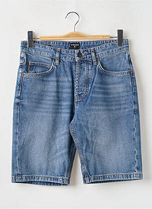 Bermuda coupe droite taille normale bleu STRELLSON homme