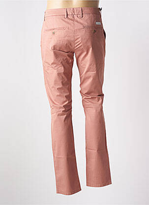 Pantalon chino poches taille normale rose TELERIA ZED homme