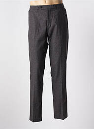 Pantalon droit tissage chiné taille normale gris MAISON SCOTCH homme
