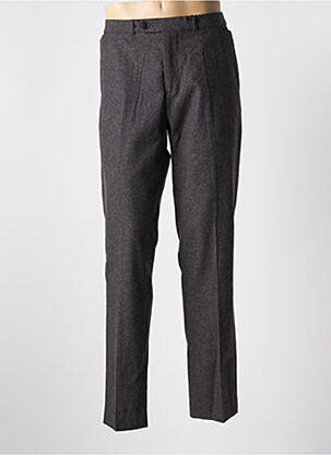 Pantalon droit tissage chiné taille normale gris MAISON SCOTCH homme
