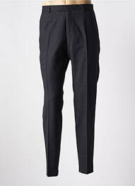 Pantalon slim tissage chiné taille normale noir STRELLSON homme