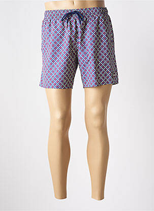 Bermuda taille élastique taille normale bleu COLMAR homme