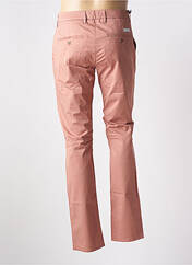 Pantalon chino rose TELERIA ZED pour homme seconde vue