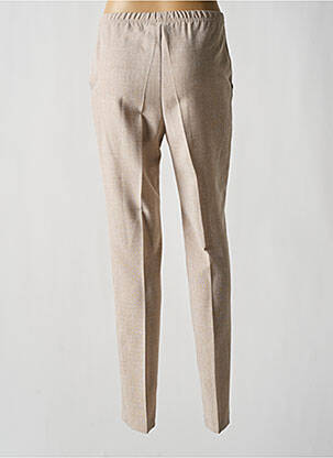 Jegging tissage chiné taille haute beige GUY DUBOUIS femme