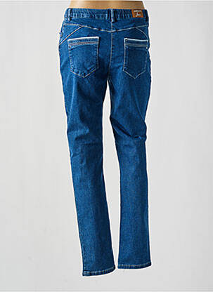 Jeans coupe slim stretch taille normale bleu CHRISTINE LAURE femme