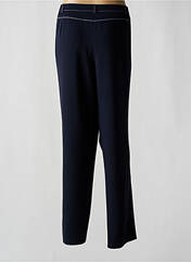 Pantalon droit bleu CHRISTINE LAURE pour femme seconde vue