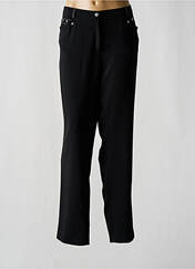 Pantalon droit noir CHRISTINE LAURE pour femme seconde vue