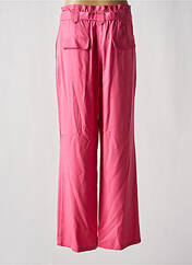 Pantalon large rose C'EST BEAU LA VIE pour femme seconde vue