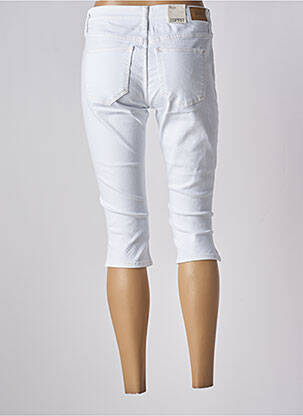 Corsaire tissage denim taille normale blanc ESPRIT femme