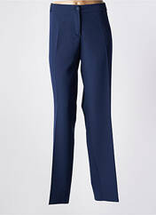 Pantalon droit bleu ESTEL COLLECTION pour femme seconde vue