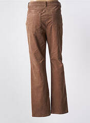 Pantalon slim marron DIANE LAURY pour femme seconde vue