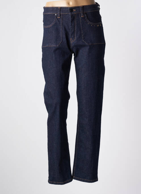 Jeans coupe slim bleu BREIZH ANGEL pour femme