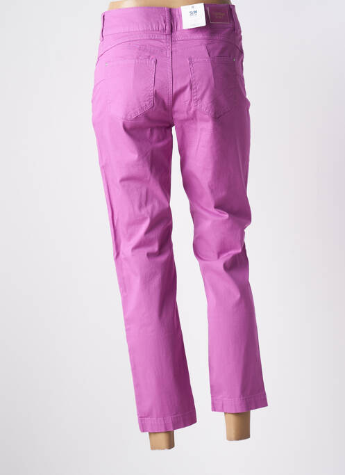 Pantalon 7/8 violet C'EST BEAU LA VIE pour femme