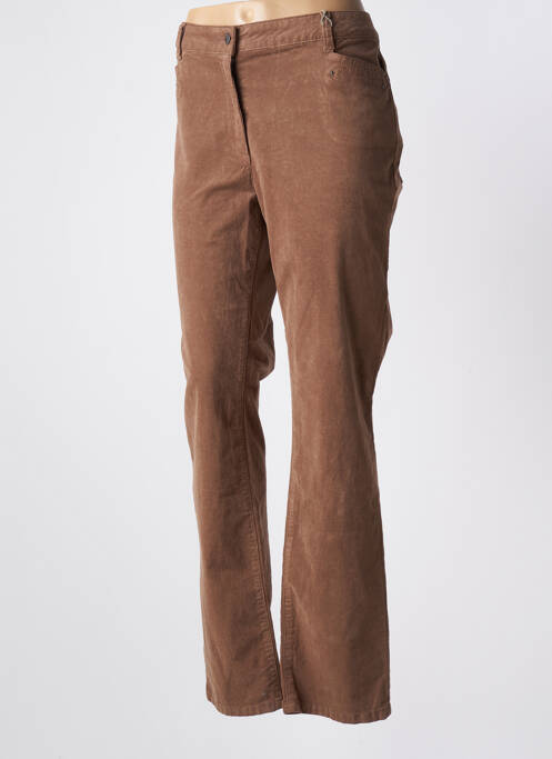 Pantalon slim marron DIANE LAURY pour femme