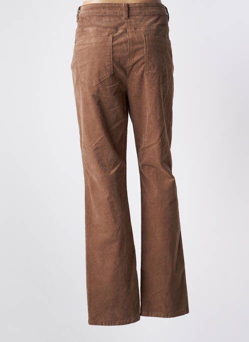 Pantalon slim marron DIANE LAURY pour femme