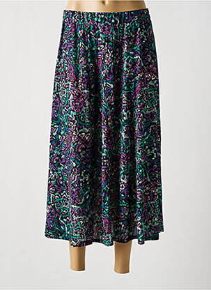 Jupe mi-longue coupe évasée noir DIANE LAURY femme